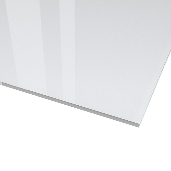 Dekorativna ploča od polikarbonata (200 cm x 100 cm x 5 mm, Ravno, Prozirno, Polistirol)