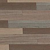 Indo Holzpaneele Barnwall Lombardy (Shorea, 1.200 x 120 x 10 mm, 6 Paneele)