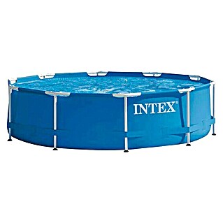 Intex Piscina Frame Pool (Ø x Al: 305 x 76 cm, 4.485 l, Azul)