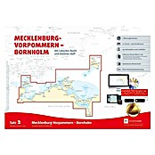 Sportbootkarten Satz 2: Mecklenburg-Vorpommern - Bornholm (Ausgabe 2020), Mit Lübecker Bucht und Stettiner Haff; Delius Klasing
