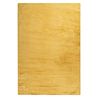Hochflorteppich Happy (Gelb, 150 x 80 cm, 100 % Polyester (Flor))