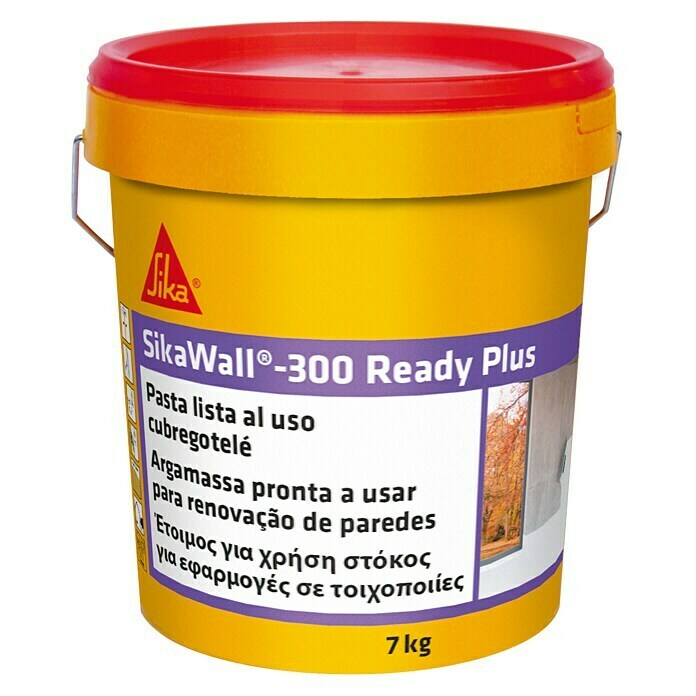 Sika Plaste SikaWall - 300 Ready Plus (Blanco, 7 kg)