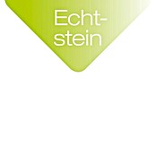 WC-Sitz Echtstein (Mit Absenkautomatik, Stein, White Cloud)