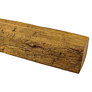 Dekobalken (Hellbraun, 200 x 9,5 x 6 cm, Polyurethan)