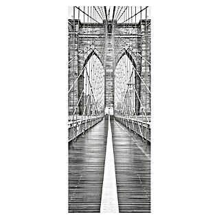 SanDesign Acryl-Verbundplatte (100 x 250 cm, Brooklyn Bridge)