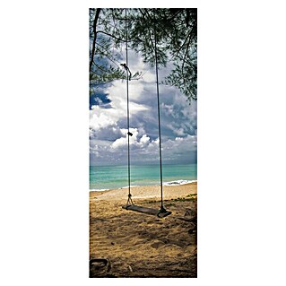 SanDesign Acryl-Verbundplatte (100 x 250 cm, Cloudy Beach)