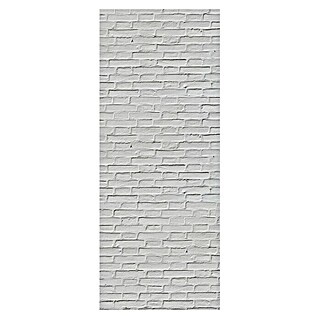 SanDesign Alu-Verbundplatte (100 x 250 cm, White Brick Wall)