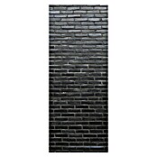 SanDesign Alu-Verbundplatte Black Brick Wall (100 x 250 cm)