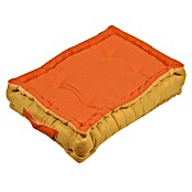 Cojín para respaldo palet Naranja/amarillo (60 x 40 x 20 cm, 100% algodón)