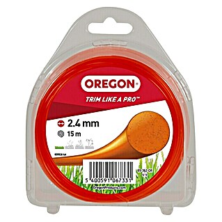 Oregon Trimmerfaden Coloured Line (Fadenlänge: 15 m, Fadenstärke: 2,4 mm)