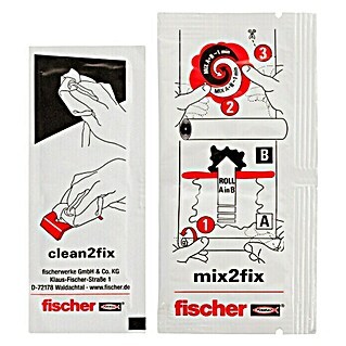 Fischer SCLM Adhesivo para montaje de accesorios de baño (2 uds.)