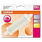 Osram Superstar LED-Leuchtmittel (15 W, R7s, Lichtfarbe: Warmweiß, Dimmbar, Rund)