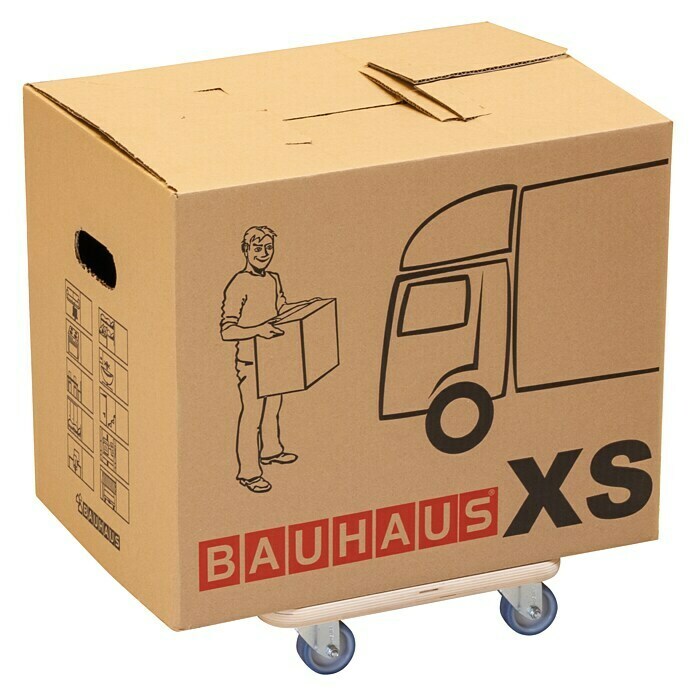 BAUHAUS Transportroller Mini (29 x 29 x 8,5 cm, Traglast: 200 kg)