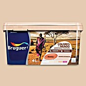 Bruguer Colores del Mundo Pintura para paredes Kenia marrón intermedio (4 l, Mate)
