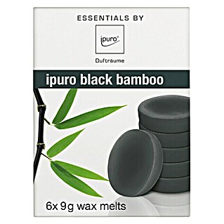 Ipuro Essentials Duftwachs (Black Bamboo, 6 x 9 g)
