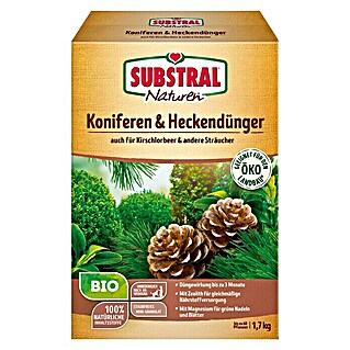 Substral Naturen Strauch- & Heckendünger Bio (1,7 kg, Inhalt ausreichend für ca.: 68 Pflanzen)