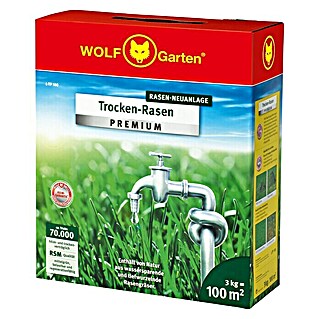 Wolf-Garten Rasensamen L-TP 100 Premium (3 kg, 100 m²)