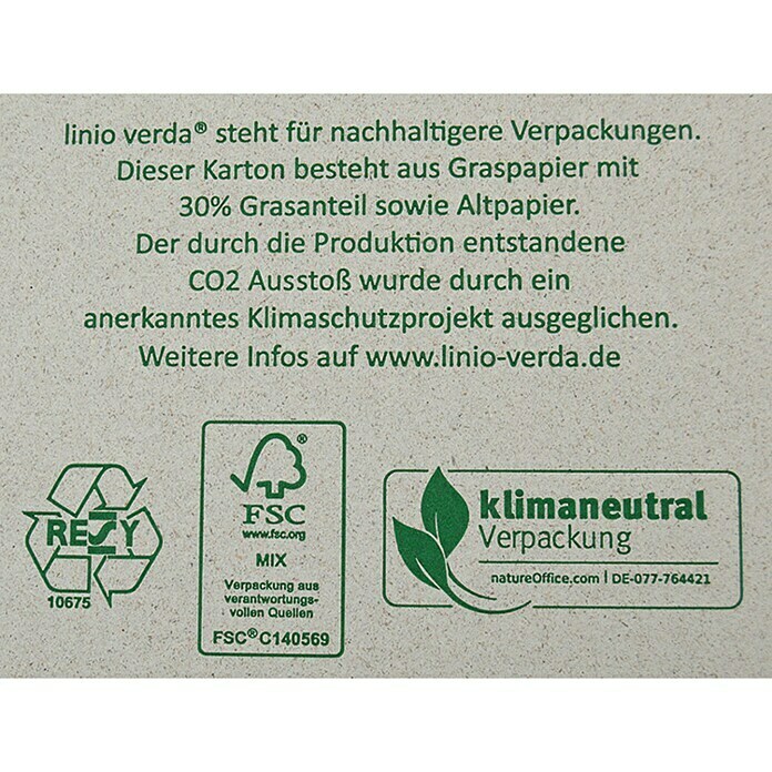 PackMann linio verda® Verpackungskarton (L x B x H: 380 x 280 x 300 mm)