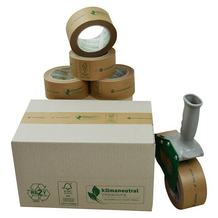PackMann linio verda® Packband (Braun, L x B: 50 m x 50 mm)