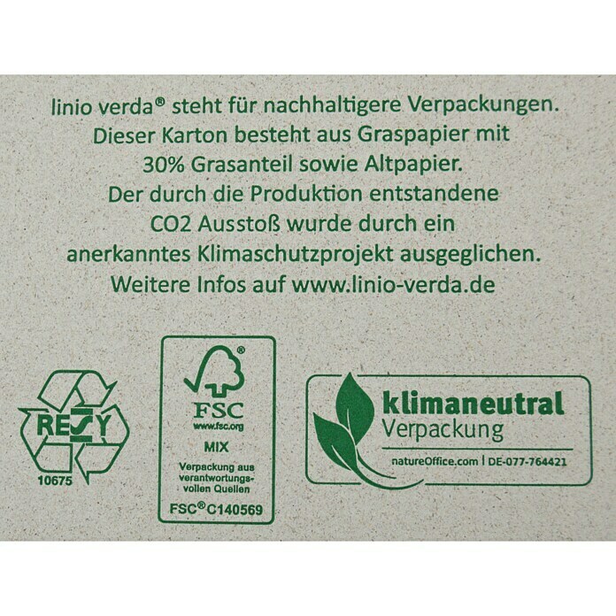 PackMann linio verda® Verpackungskarton (L x B x H: 360 x 280 x 180 mm)