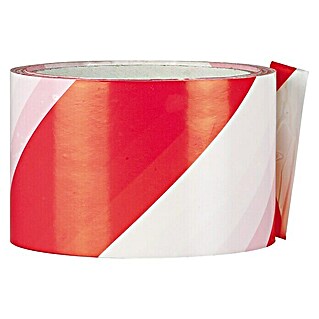 Warnband (L x B: 33 m x 60 mm, Rot/Weiß)