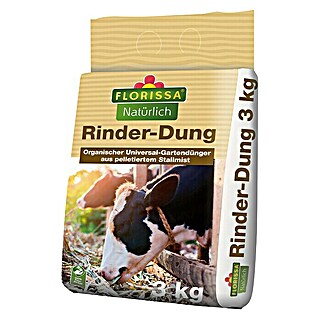 Florissa Universal-Gartendünger Rinder-Dung (3 kg)