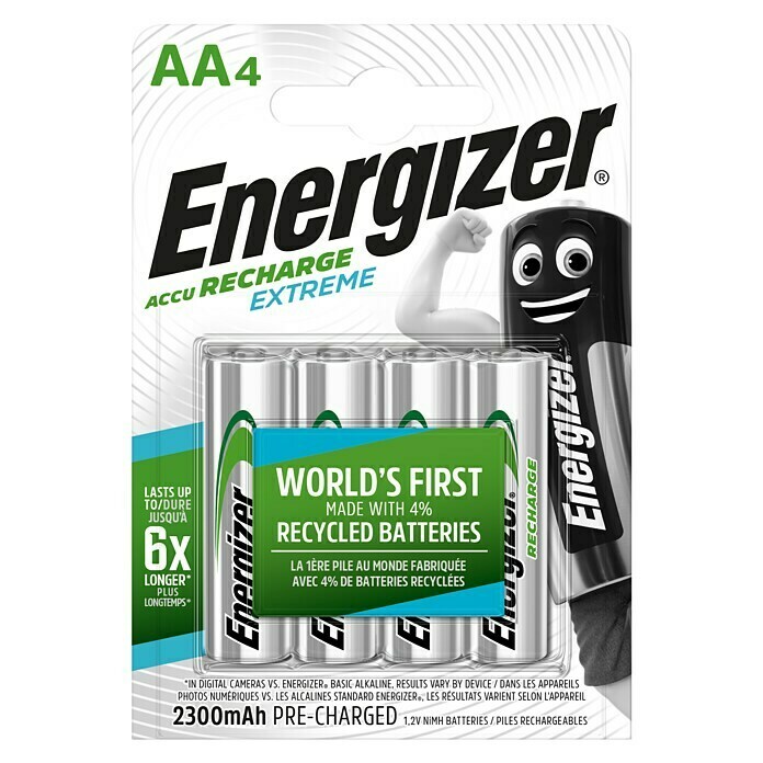 Energizer Akku Rechargeable Extreme AA 