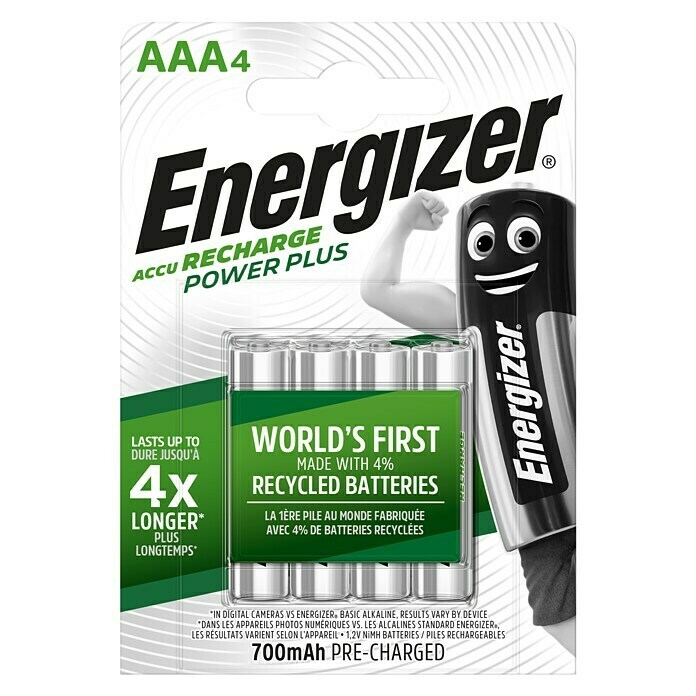 Energizer Akku-Batterien Micro AAA (1,2 V)