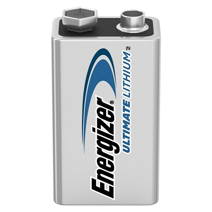 6 x Energizer 9V Block Lithiumbatterie Blockbatterie 4LR61 ideal für Rauchmelder 