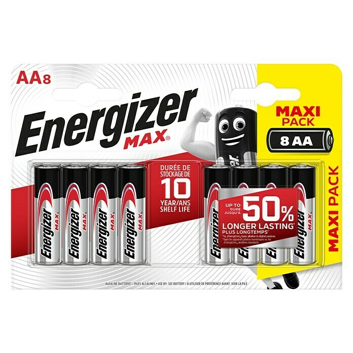 Energizer Batterie Max AA 