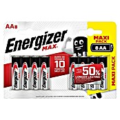 Energizer Batterie Max AA (Mignon AA, 1,5 V, 8 Stk.)
