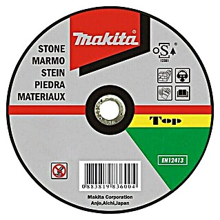 Makita Disco de corte (Apto para: Piedra, Diámetro disco: 115 mm, Espesor disco: 1 mm)