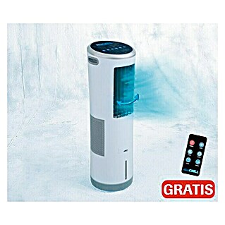 Climatizador evaporativo Instachill Livington (Blanco, Altura: 90,8 cm, 85 W, Con mando a distancia)