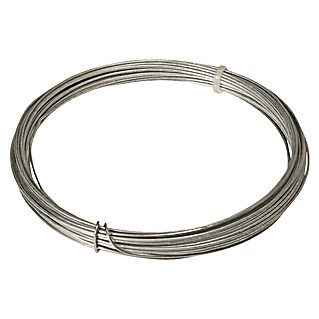 Željezna žica (Promjer: 1 mm, Duljina: 10 m, Pocinčano)