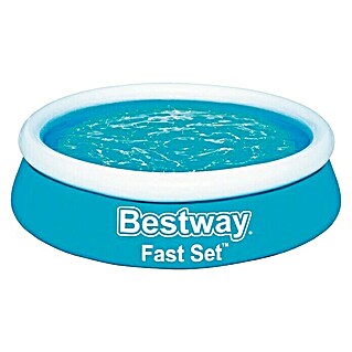 Bestway Family Pool Fast Set (Durchmesser: 183 cm, Höhe: 51 cm, 940 l)