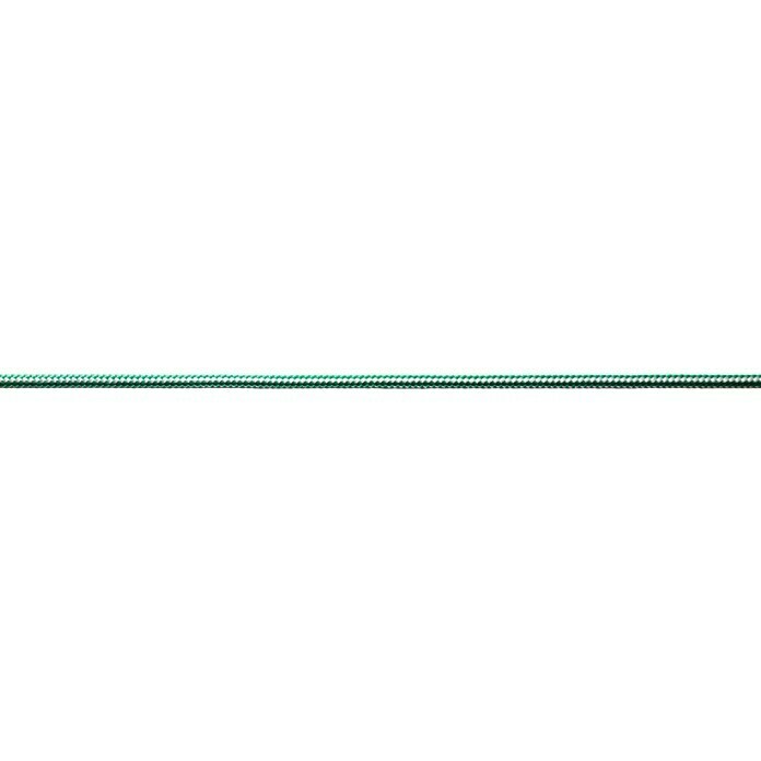 FSE Robline Leine Meterware Dinghy Control (4 mm, Weiß/Grün, Polyester)
