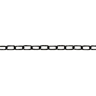 Stabilit Prstenasti lanac po metru (Promjer: 2 mm, Crne boje)