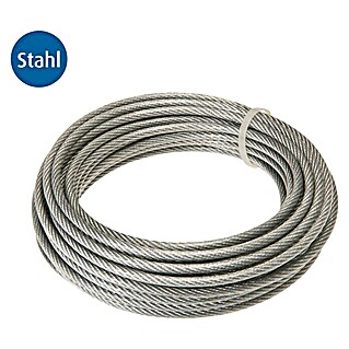 Stabilit Cable metálico (Ø x L: 4 mm x 10 m, Carga soportada: 100 kg, Acero)