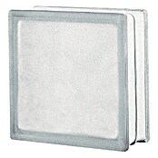 Glasbouwsteen Basic (Helder, Structuur: Gezandstraald, Vierkant)