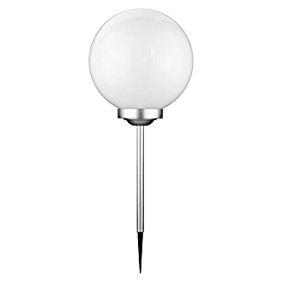 BAUHAUS Bolvormige solarlamp (Grondpen, Diameter: 15 cm, Hoogte: 475 mm, 8 u)