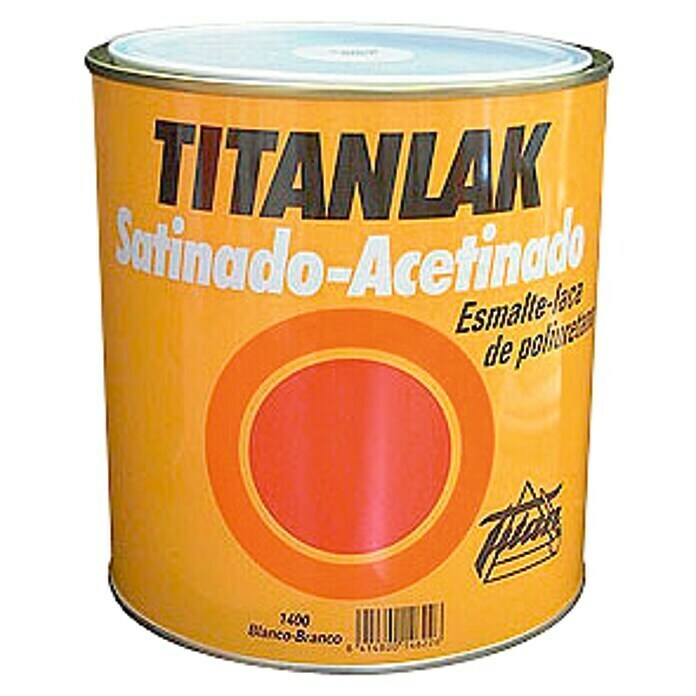 Titan Titanlak Esmalte de poliuretano (Marfil, 375 ml, Satinado)