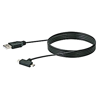 Schwaiger USB kabel (1 m, USB A utikač, USB micro B utikač, USB mini B utikač)