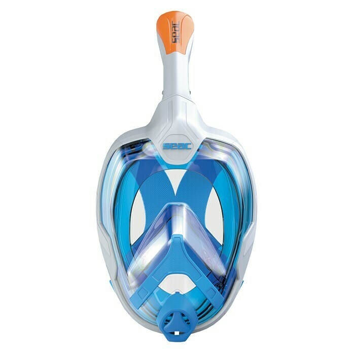 Seac Sub Máscara de Snorkel Magica (L/XL, Policarbonato, Azul/Blanco)