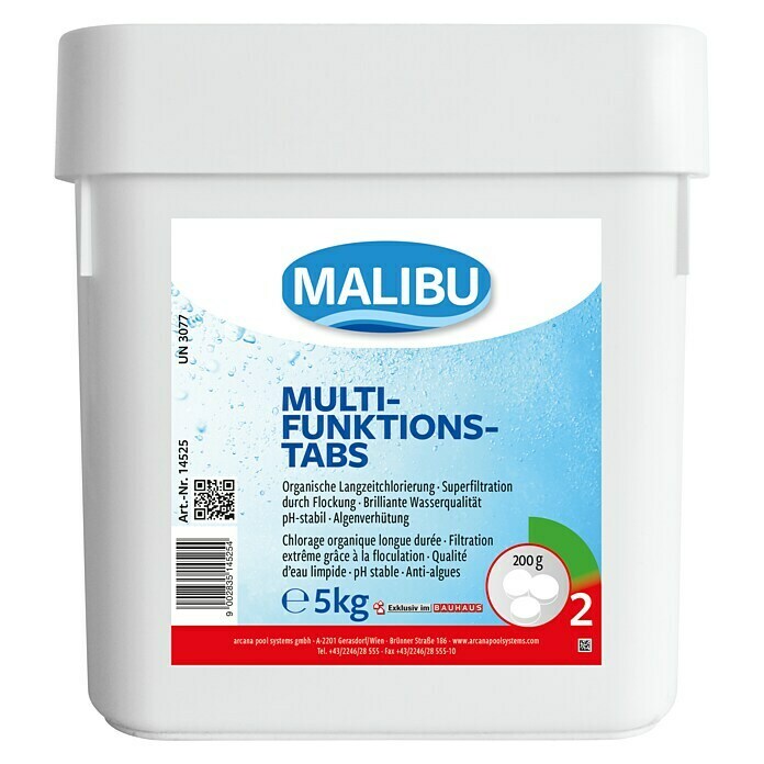 Malibu Multifunktionstabs 200 g 