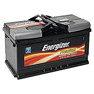 Energizer Autobatterie Premium EM80-LB4 (80 Ah, 12 V, Batterieart: Blei)