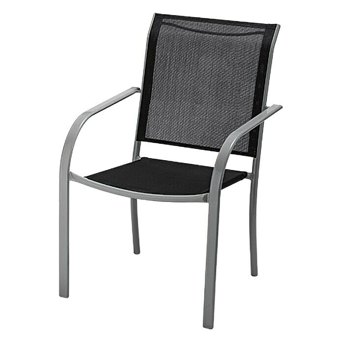 Sunfun Amy Vrtna stolica (Crna, Širina: 56 cm)