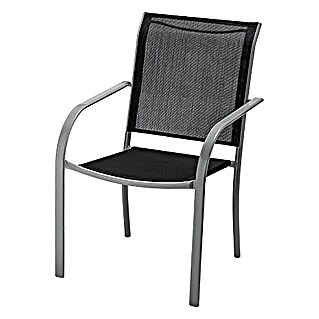 Sunfun Amy Vrtna stolica (Crne boje, Širina: 56 cm)