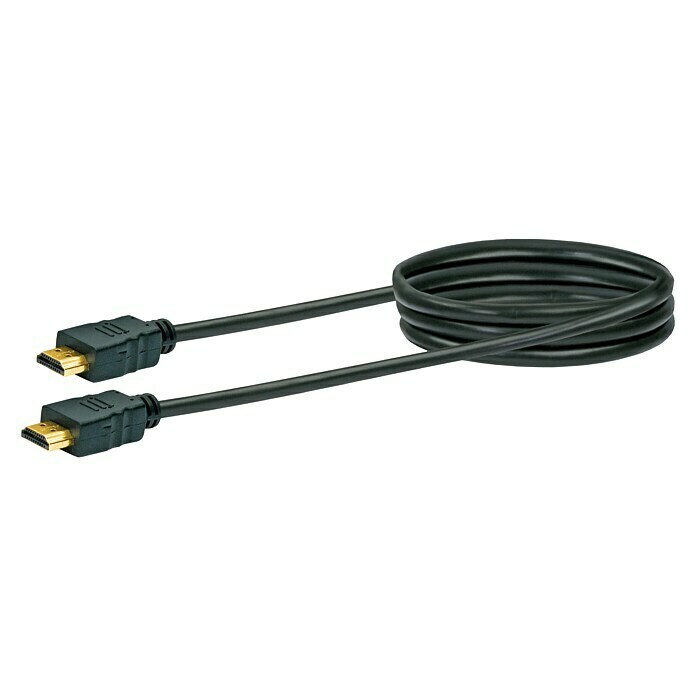Schwaiger HDMI-Kabel (1,5 m, Schwarz, 10,2 Gbit/s)