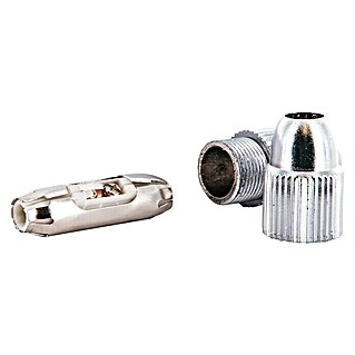 Schwaiger Coax kabelverbinder (Schroefbare binnenste geleider, Metaal)