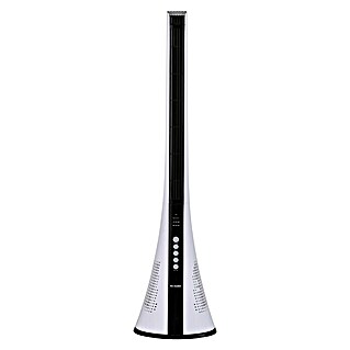Proklima Toranj-ventilator (Bijelo-crno, 40 W, Visina: 110 cm, S daljinskim upravljanjem)